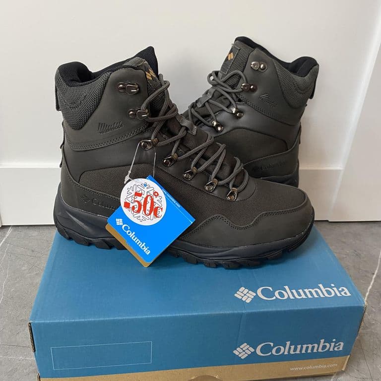 Columbia -50🔥 Ботинки мужские❗️зимние ❄️ ДОСТАВКА